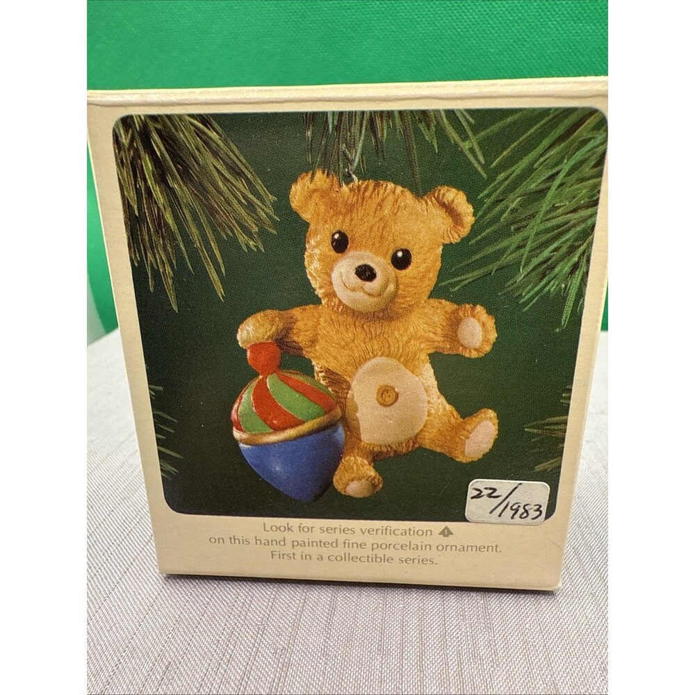 Hallmark Keepsake 1983 Ornament "Cinnamon Bear" First In A Series